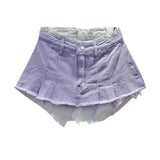 LayerEdge™ – Irregular Two-Piece Denim Skirt (Autumn Trendy A-line)