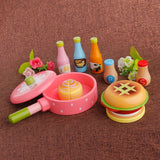Wooden Kids Fruit Cutting Toy Set