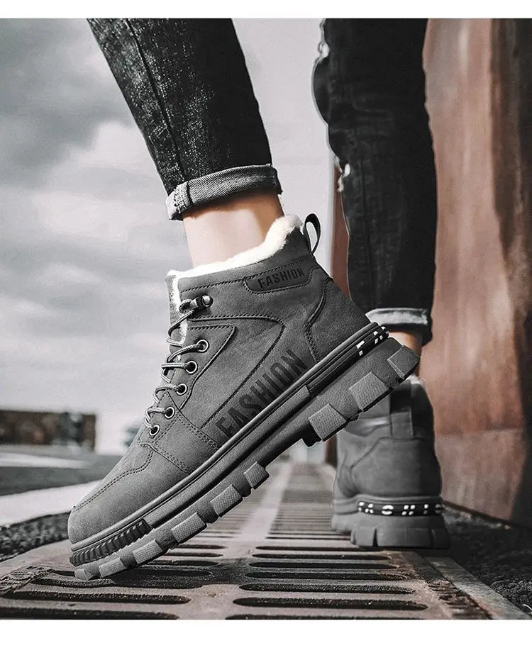 Women Anti Slip Waterproof Work Boots