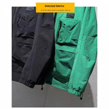 Men's Plus Size Workwear Jacket with Hood