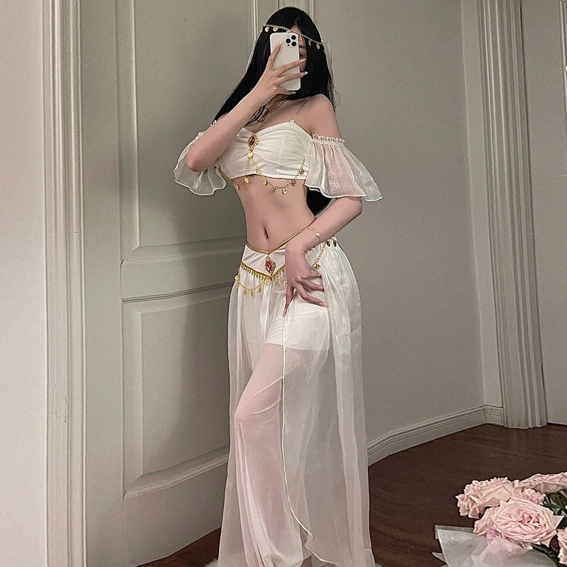 Egyptian Queen Belly Dance Costume Set
