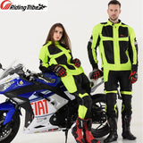 Men Motorcycle Protective Riding Jacket