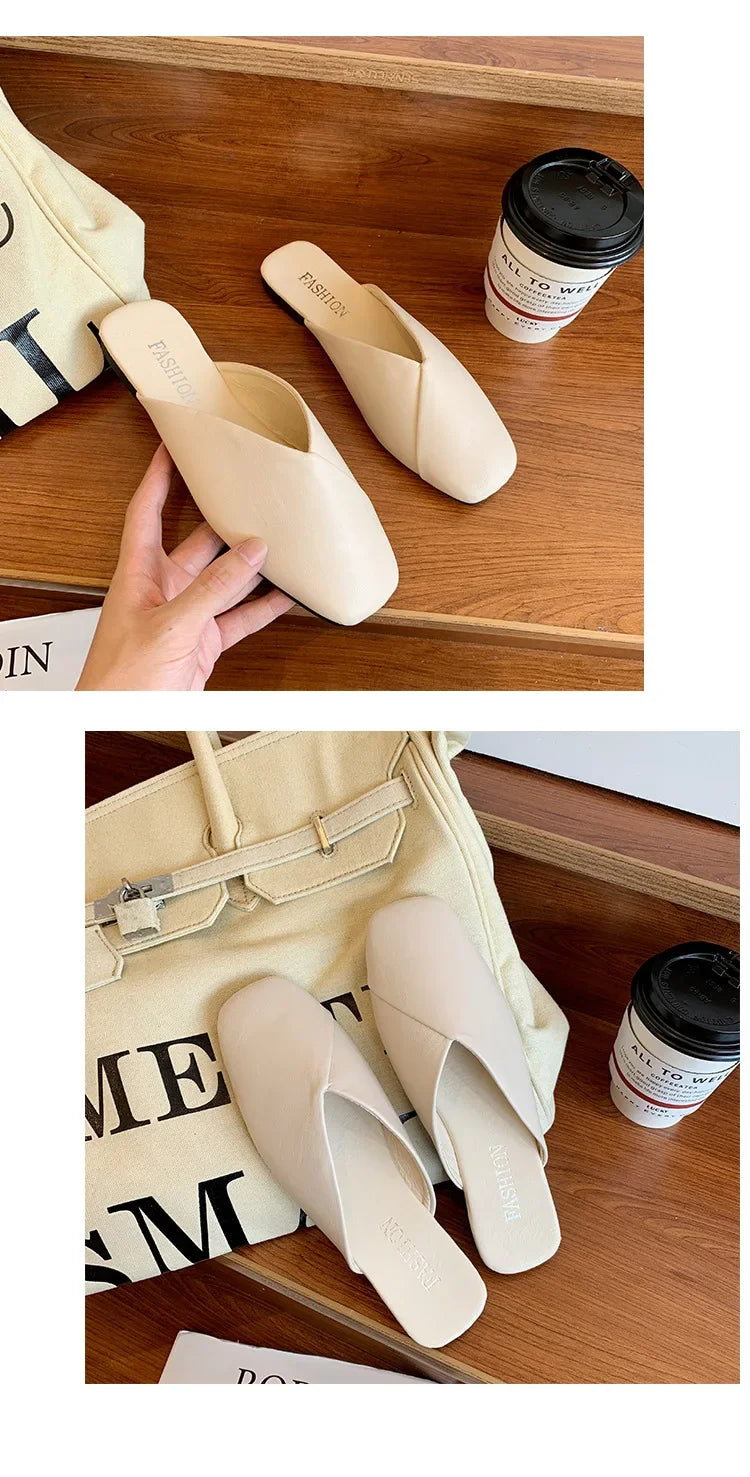 Women Mules Non Slip Casual Slippers