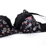 Women Lace Bow Lingerie Set