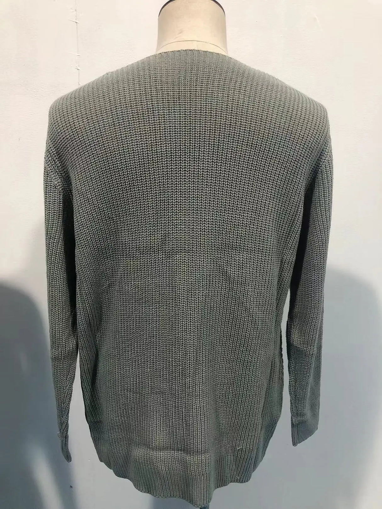 Men’s V-Neck Knitted Sweater