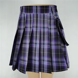 Women Gothic Patchwork Mini Skirt