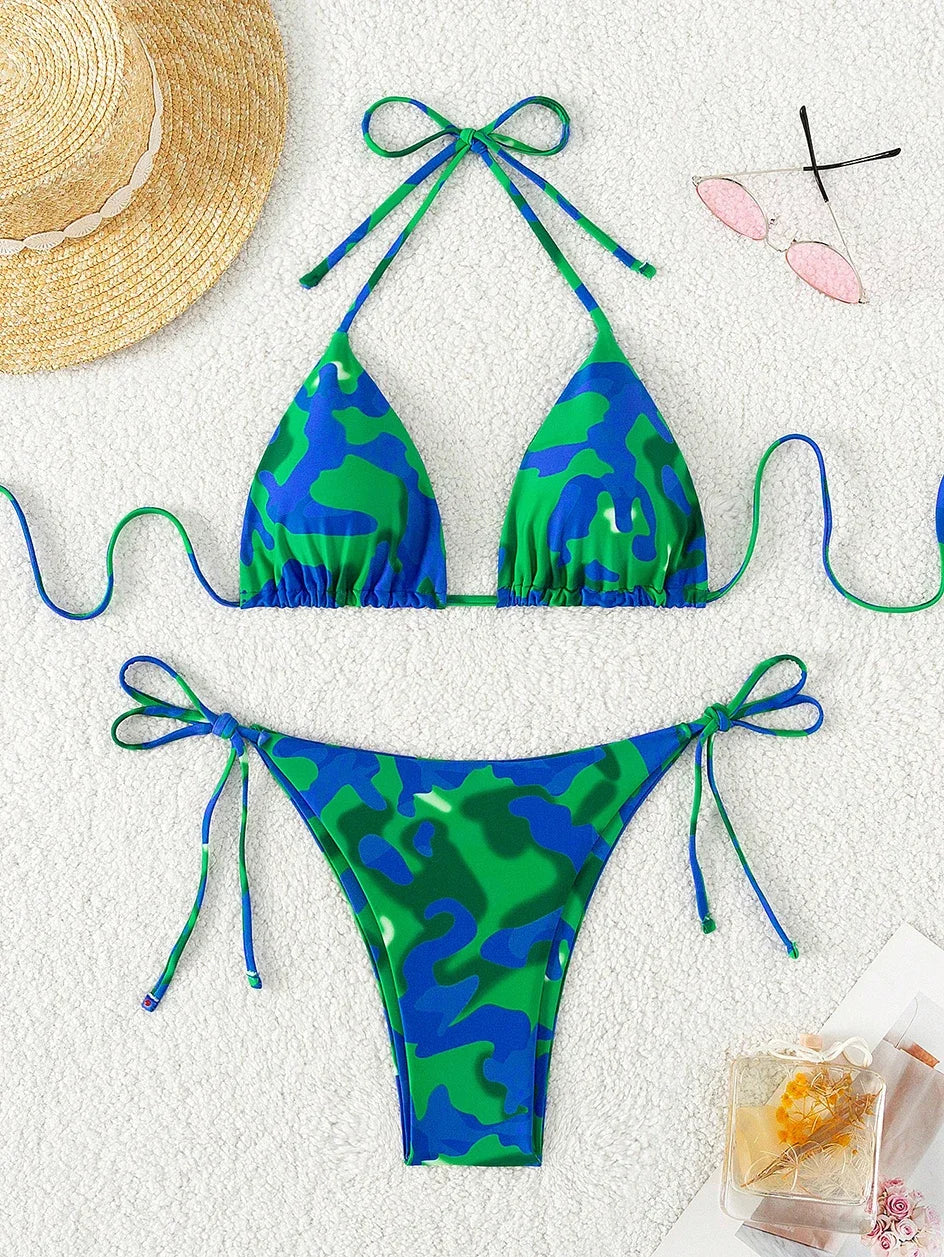 Tie Dye Micro Bikini