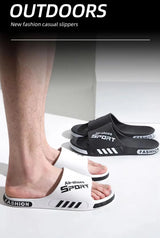 Men PVC Soft Sole Casual Beach Slides