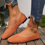 Women’s Square Toe Shallow Casual Ballet Flats