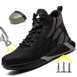 Men High Top Indestructible Safety Boots