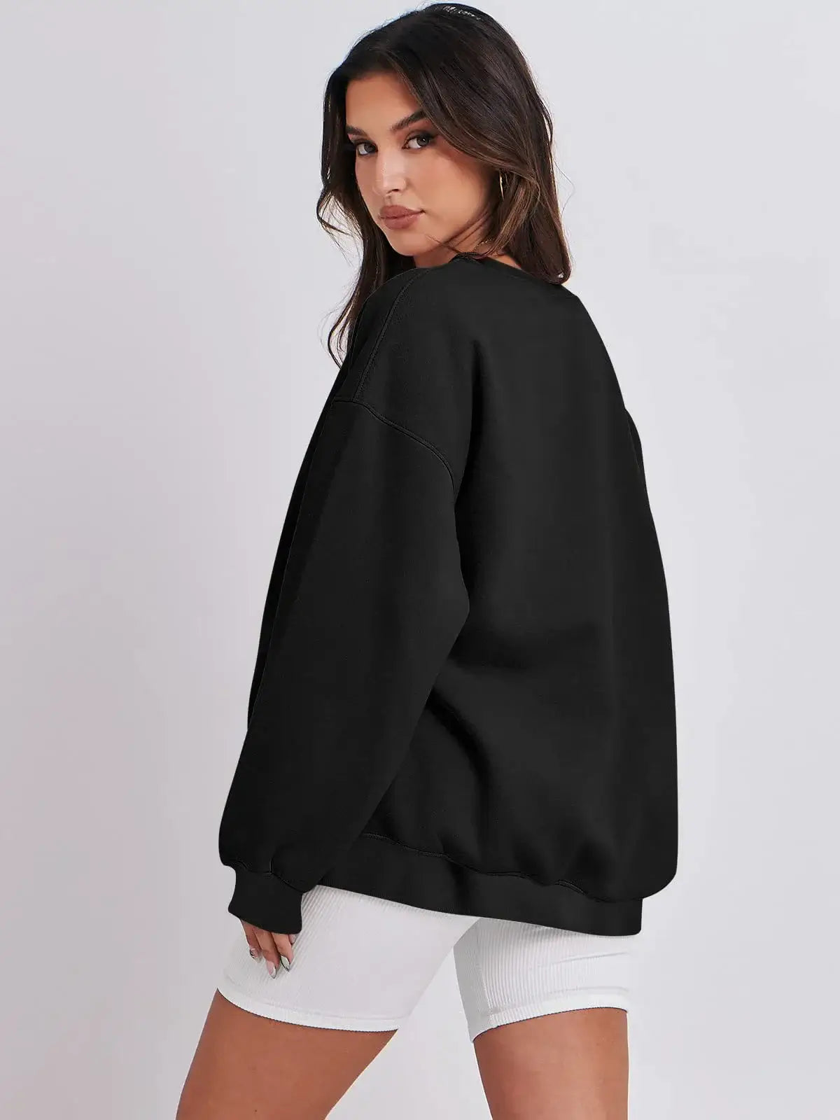 Women Oversized Pullover Sweatshirt Casual Street Top