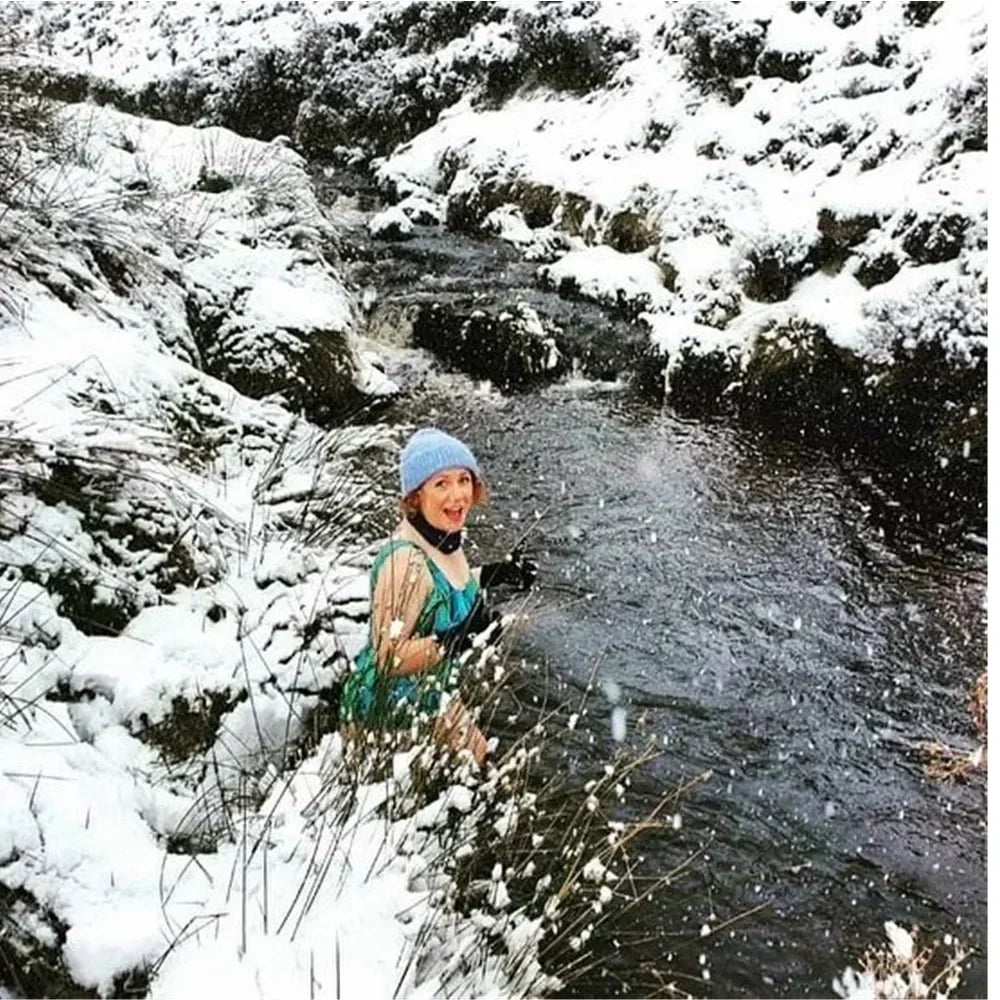 Simple Print Swimsuit