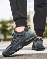 Women Safety Shoes Reflective Steel Toe Sneakers