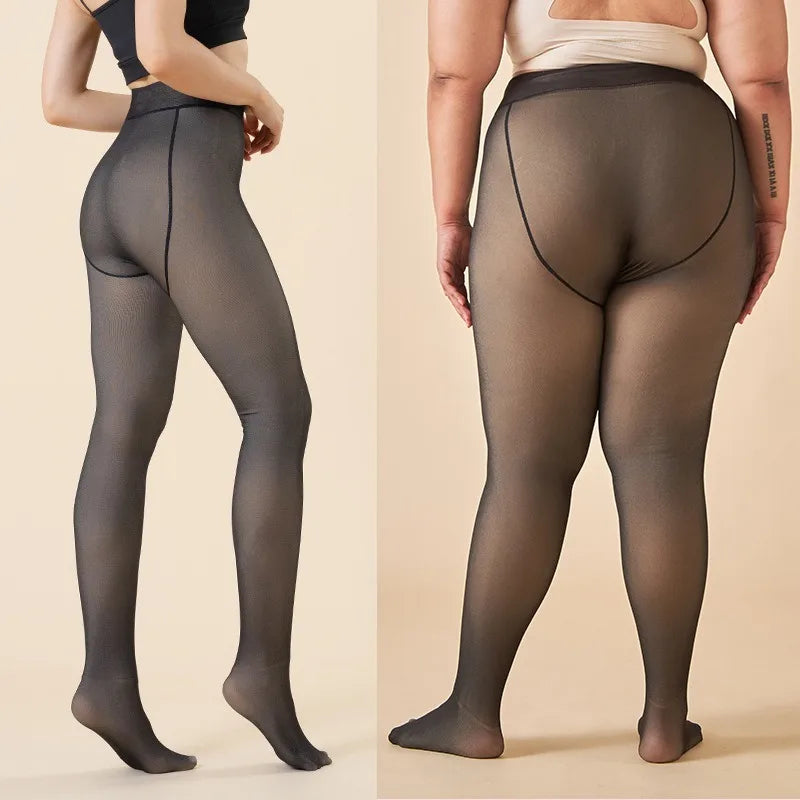 Women Thermal Fleece Velvet Tights
