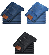 Men's Plus Size Straight Business Jeans