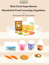 Kids Play Kitchen Accessories Set