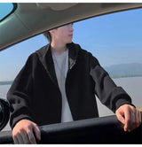 Men's Plus Size Zip Hoodie – Heavy Cotton Blend