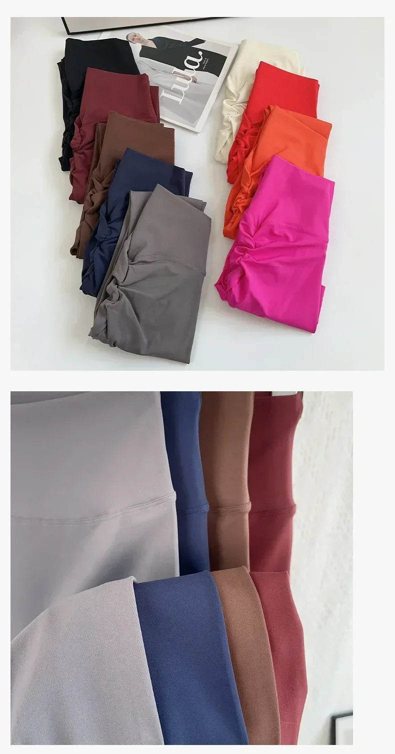 Women's High Waist Breathable Yoga Leggings – Summer Workout Pants