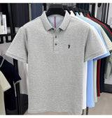 Men Cotton Embroidered Polo Shirt