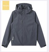 Men's Plus Size Waterproof Windbreaker