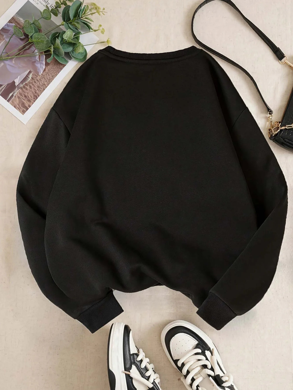 Work Girl Winter Sweatshirt