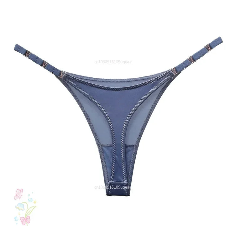 Women Breathable Lace Tangas