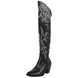Western Cowboy Knee High Boots – 2025