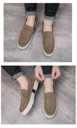 Men’s Suede Loafers Casual Flats
