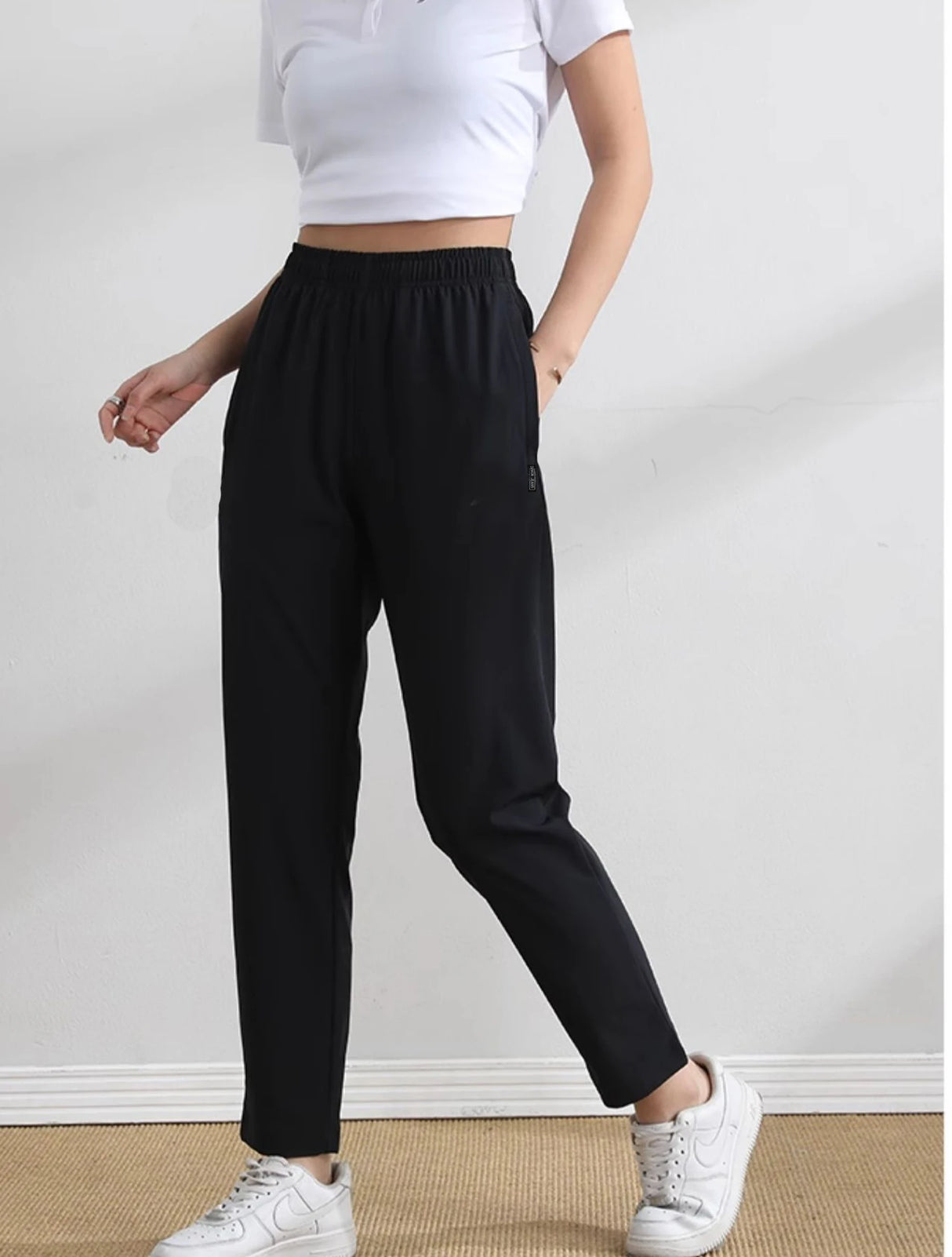 Women’s Plus Size Ice Silk Sports Pants