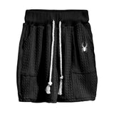 Men Jacquard Shorts Set