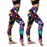 Women 2-Pack Colorful Print Leggings