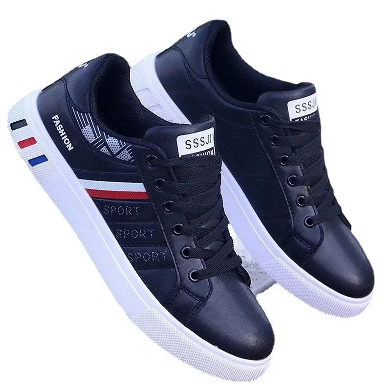 Men’s PU Leather Casual Sneakers