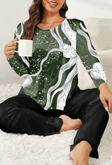 Women's Plus Size Pajama Top – Casual Comfort