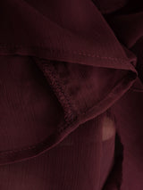 Rufflynn™ – Translucent Ruffle Blouse (V-Neck, Hollow-Out Chic for Spring/Summer)