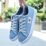 Women Canvas Shoes Lightweight Flat Sneakers