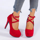 Platform Ankle Strap Pumps – Summer 2025