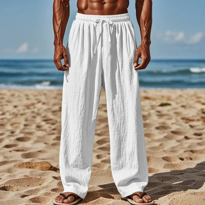 Men’s Elastic Waist Casual Pants