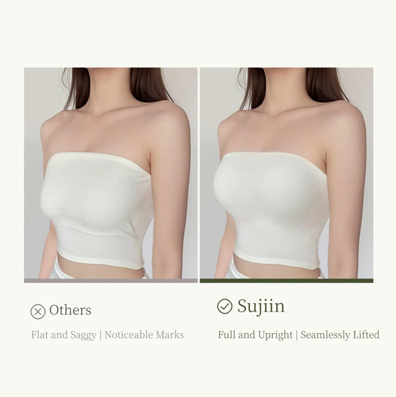 Women Invisible Strapless Bra
