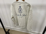 Women Letter Print Sweatshirt Vintage O-Neck Pullover