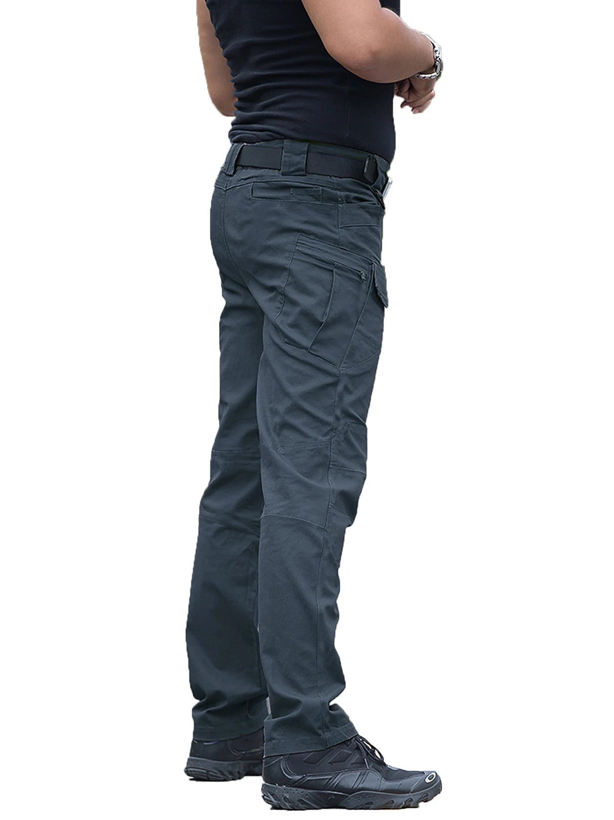 Men Cotton Casual Cargo Pants