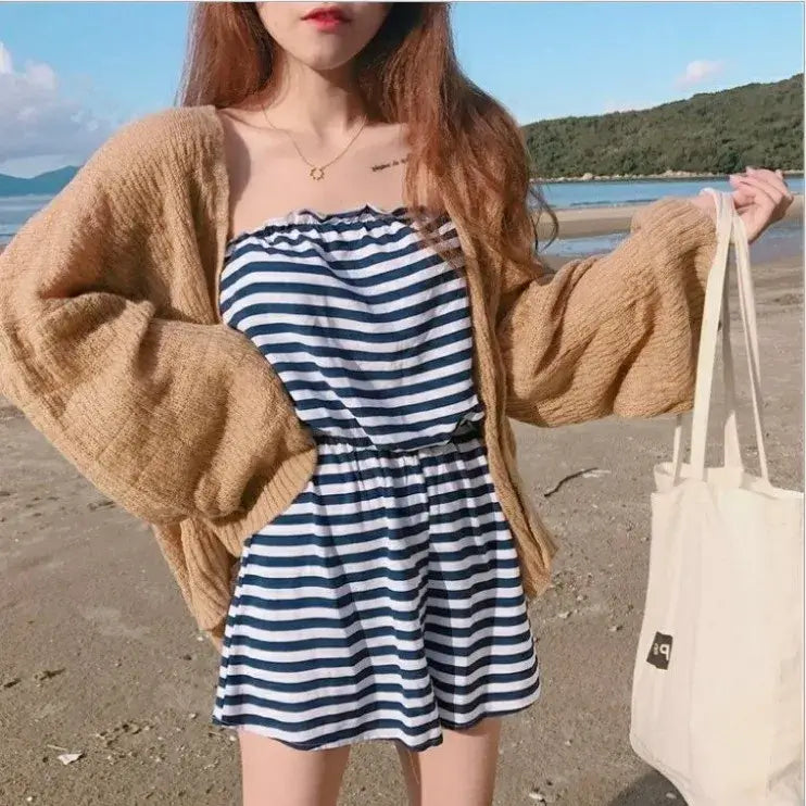 Women Oversized Long Knit Cardigan