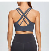 Women Cross Back Sports Bra Plus Size