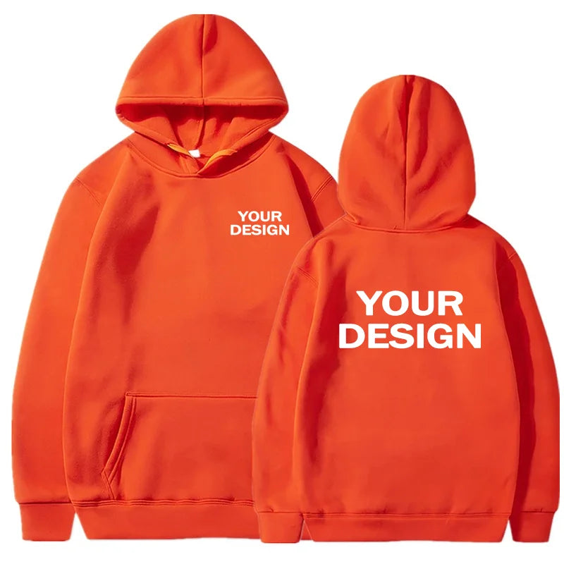 Men Custom Print Hoodie