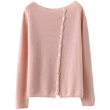 Women's Elegant Button Knit Cardigan