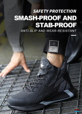 Men High Top Indestructible Safety Boots