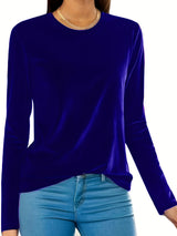 Women's Plus Size Long Sleeve Top – 2025 Collection