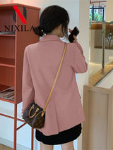 PowerSet™ – Slim Blazer Suit Set (Office-Classy, Tailored for Comfort & Impact)