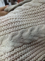 Women Hollow V-Neck Knit Cardigan