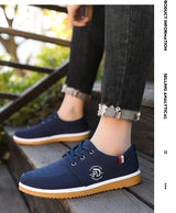 Men’s Summer Canvas Slip-On Sneakers