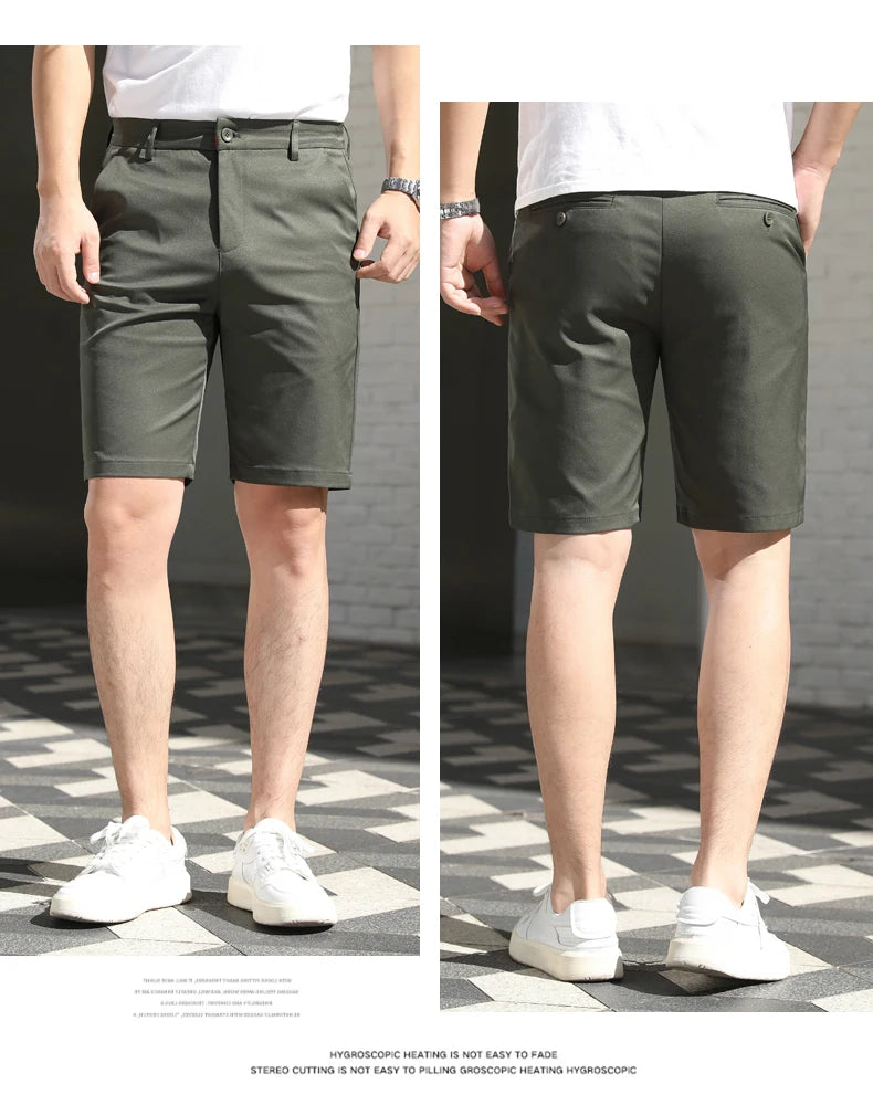 Men Business Casual Shorts